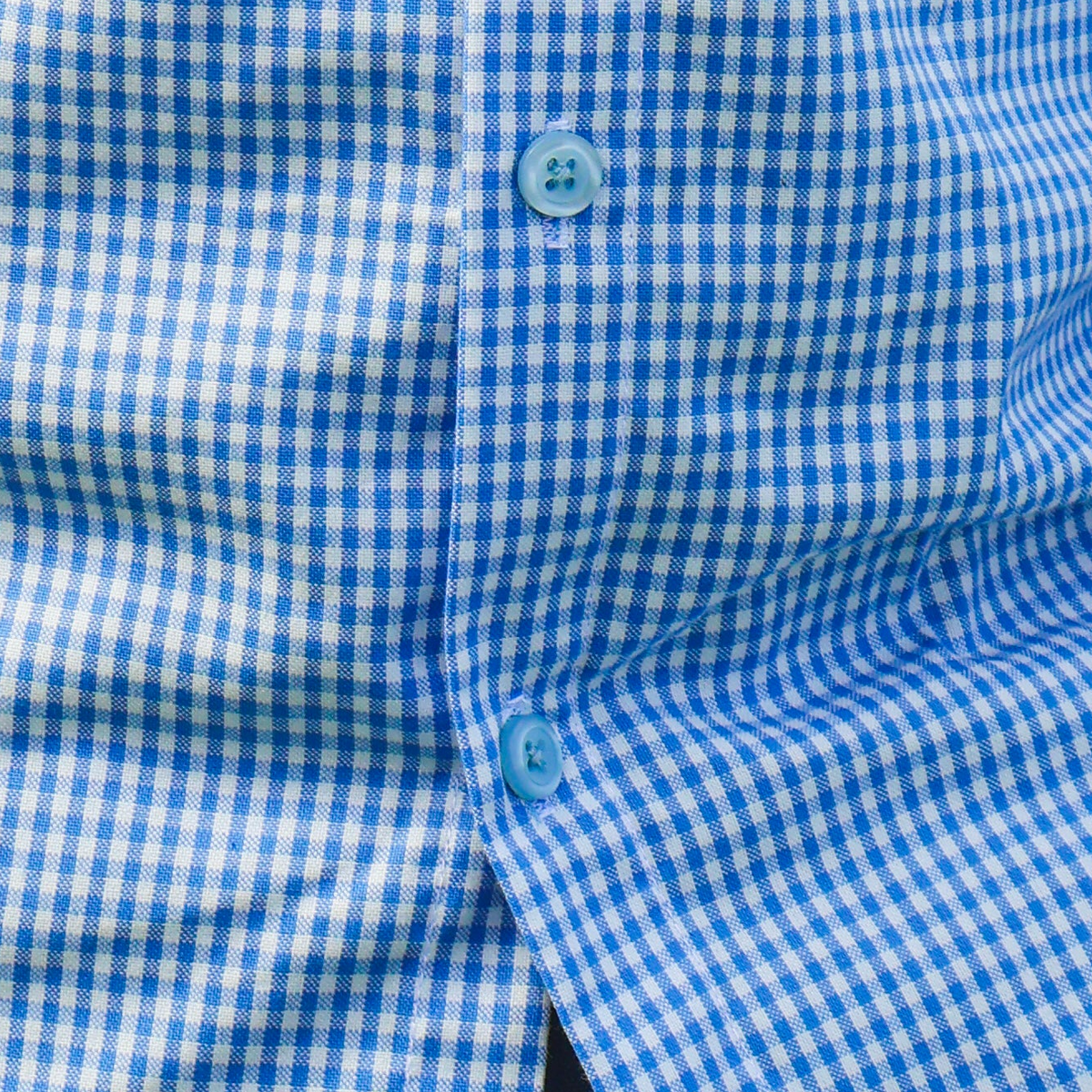 Cotton Oxford Checkered Collar Boys Shirt