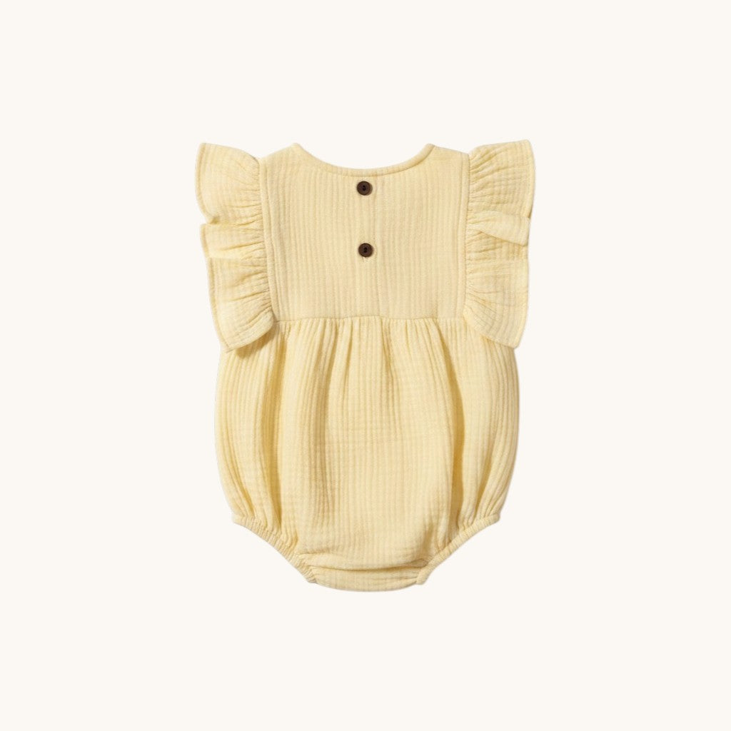 Flared Everyday Organic Muslin Onesie
