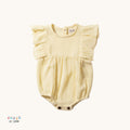 Flared Everyday Organic Muslin Onesie