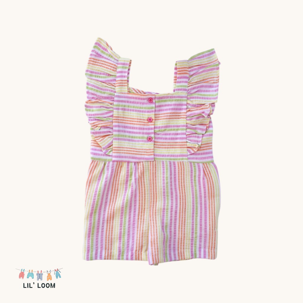 Summer Pop Romper with Pockets