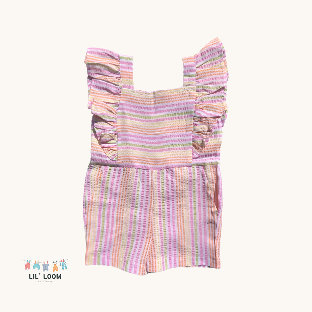 Summer Pop Romper with Pockets