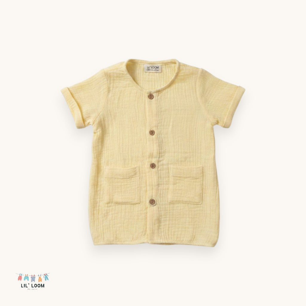 The Traveler Baby Muslin Romper