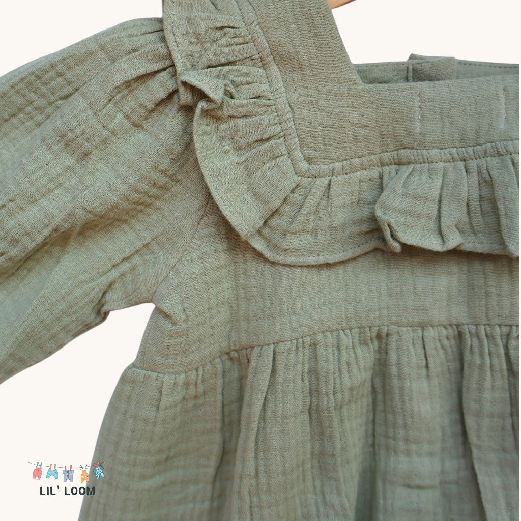 Wanderer Flare Muslin Dress