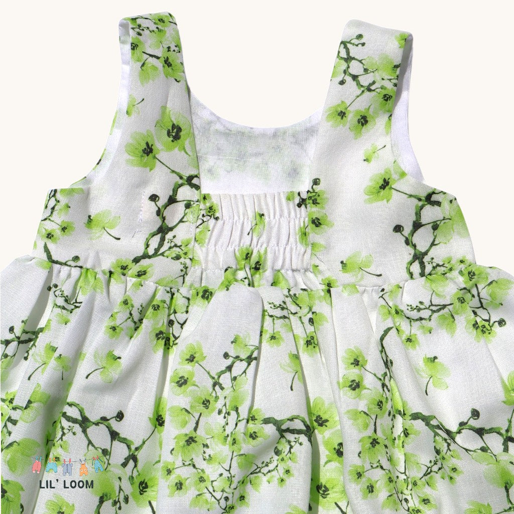 Woodland Bloom Cotton Dress