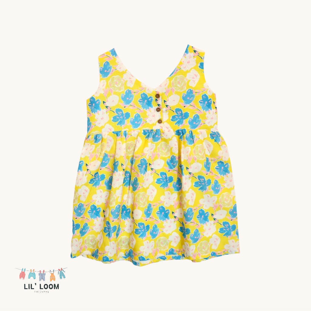 Yellow Flower Dress