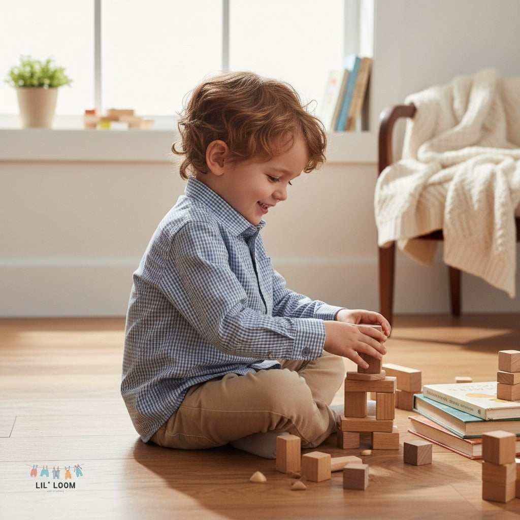 Oxford Cotton Boys Shirt