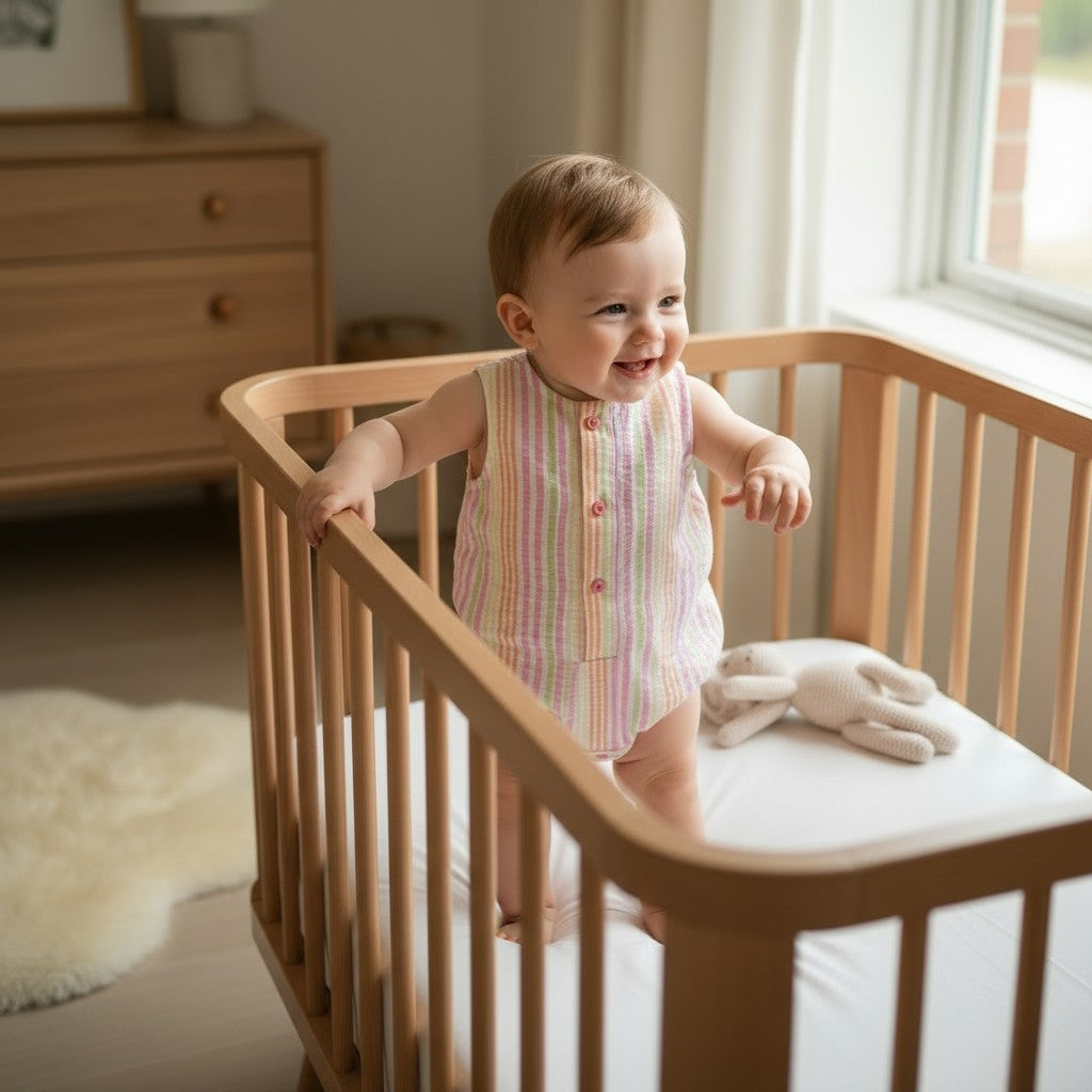 Summer Color Pop Cotton Onesie