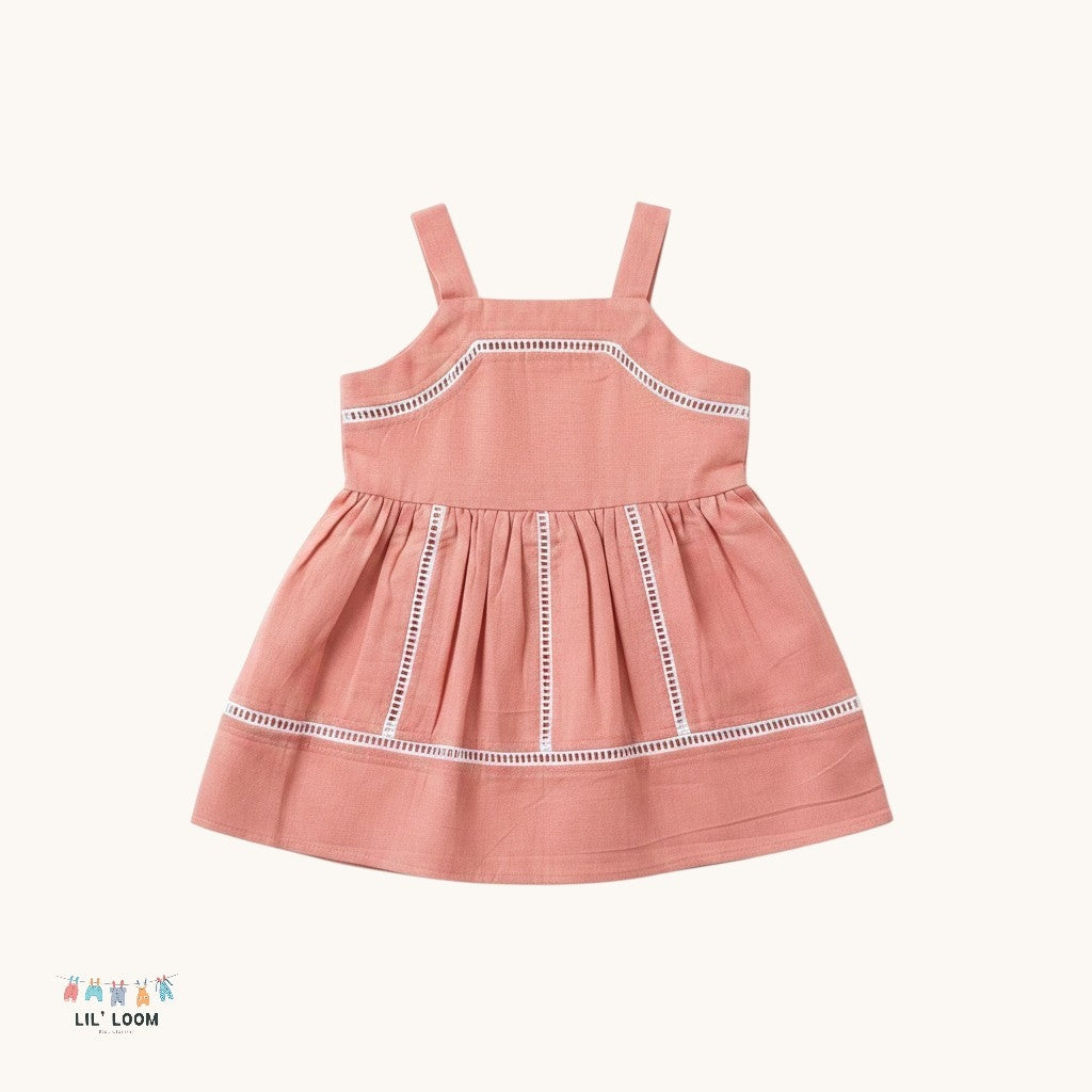 Cotton Candy Linen Dress