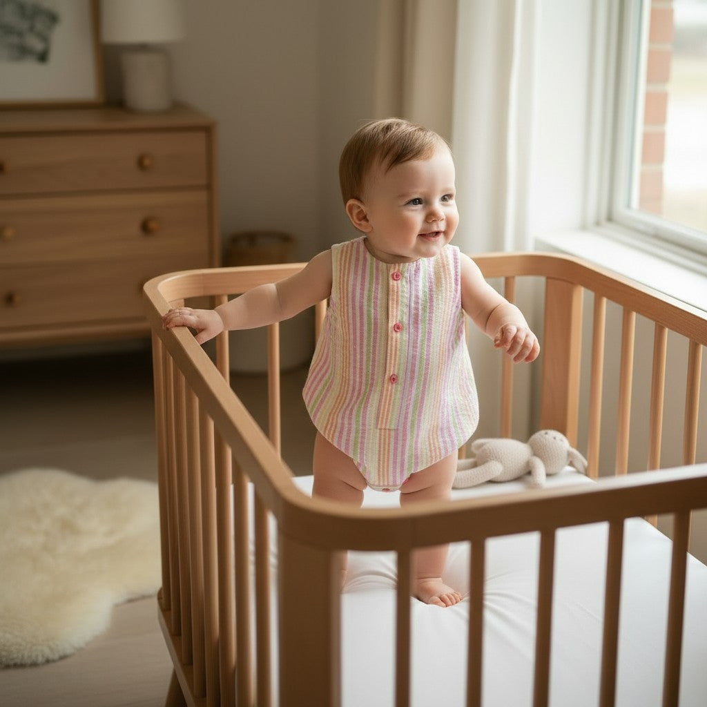 Summer Color Pop Cotton Onesie